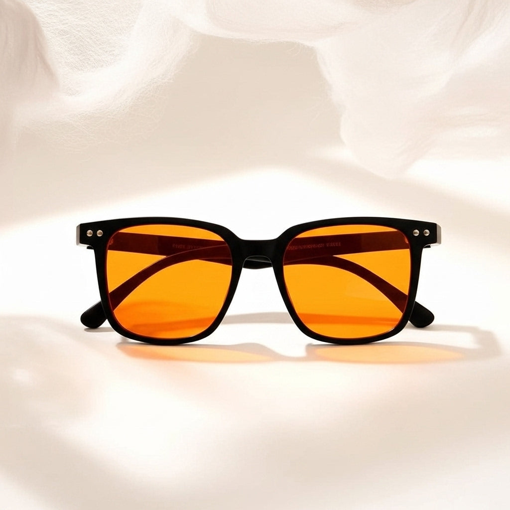 Tangerine Shades Night Recovery Glasses - Amber 100% Blue light Blocking glasses