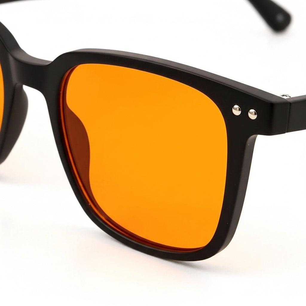Tangerine Shades Night Recovery Glasses - Amber 100% Blue light Blocking glasses